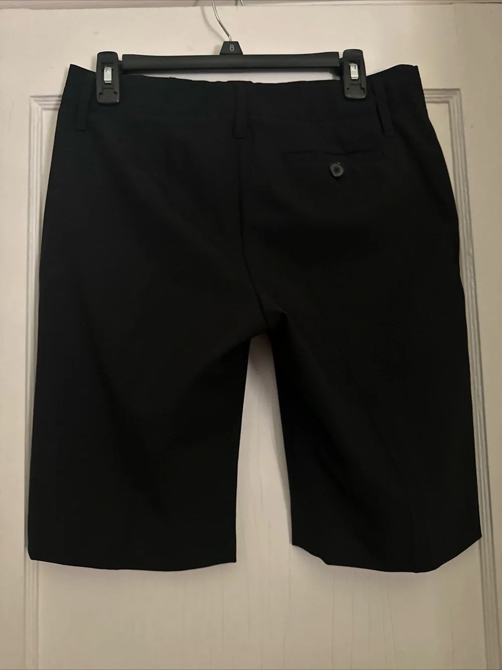 Banana Republic black Dress Shorts, Sz 6